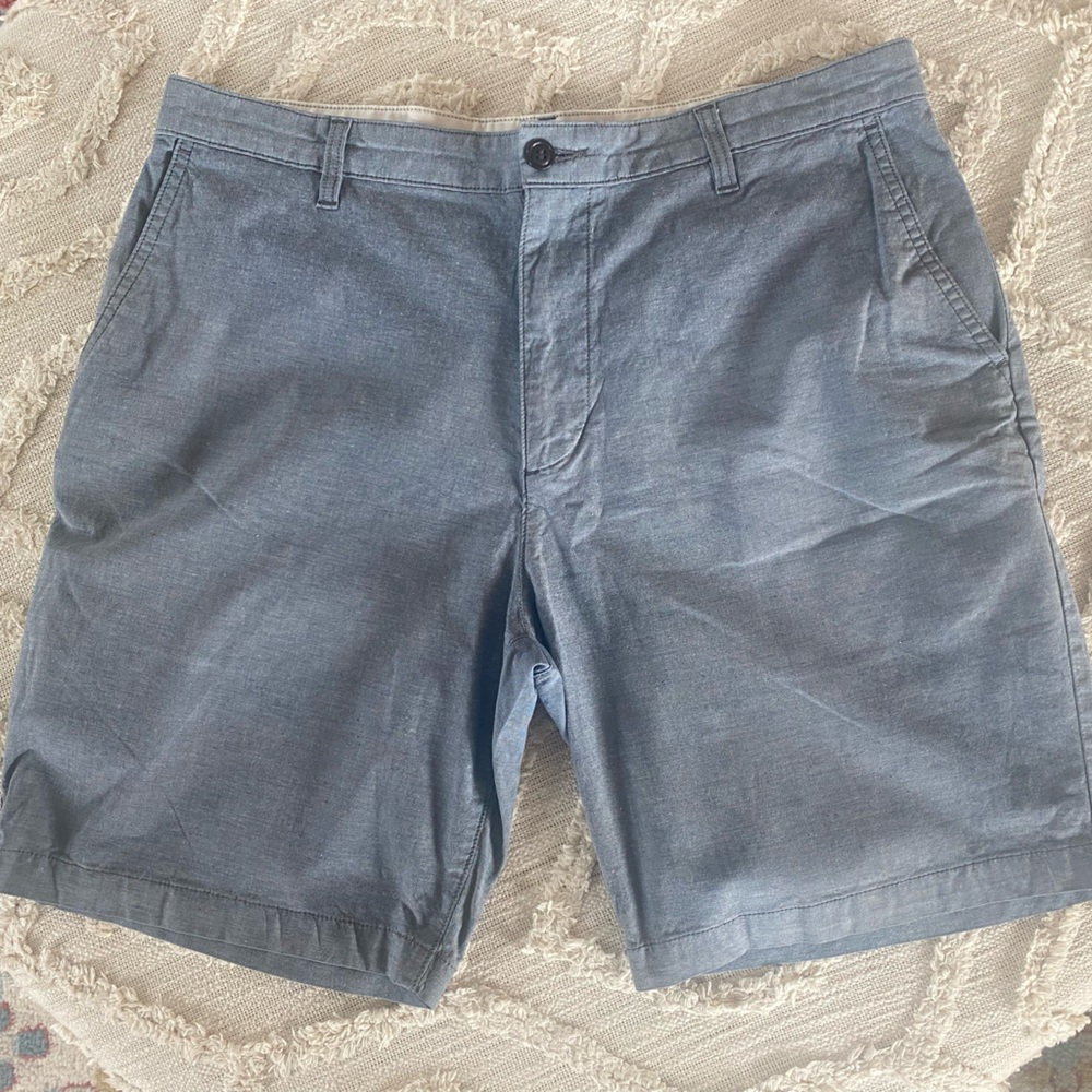 Dockers Men's Flat Front Chino Shorts - Slate Blue